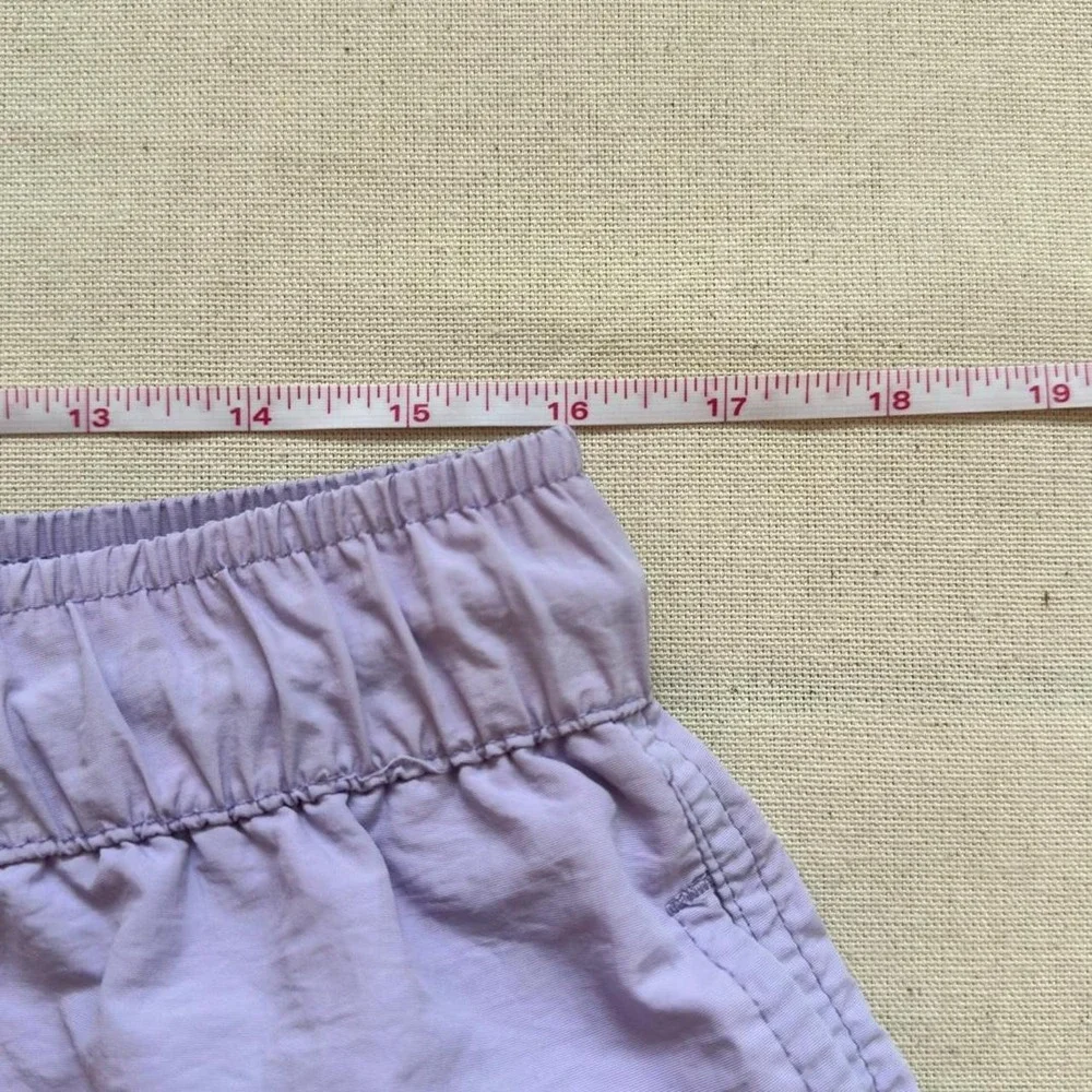 Forever 21 Men Lavender Nylon Swim Trunks Shorts Size Large Beach Summer Y2K